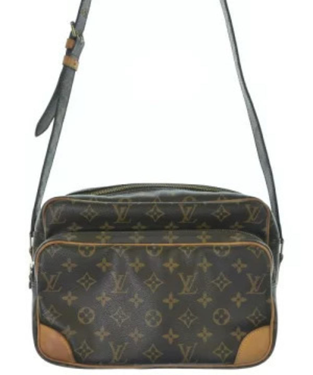 Louis Vuitton Shoulder Bag Brown All over